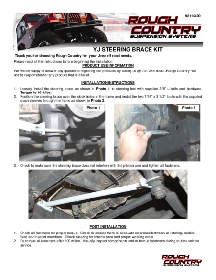 Installation Manual
